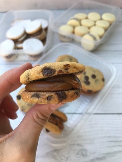 Caja de alfajores artesanales